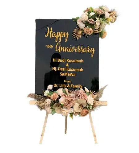 Papan Bunga Akrilik SOPPENG