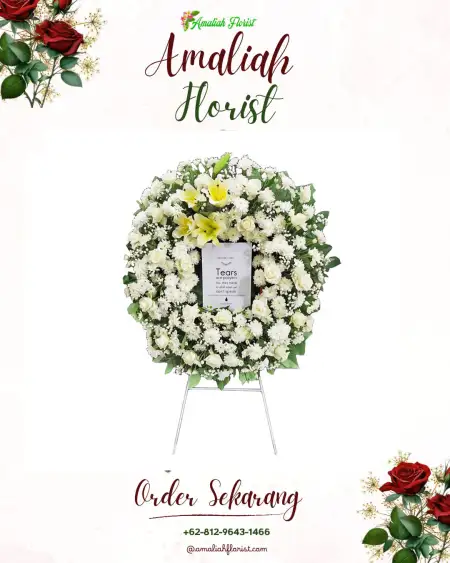 Krans Bunga Duka SOPPENG